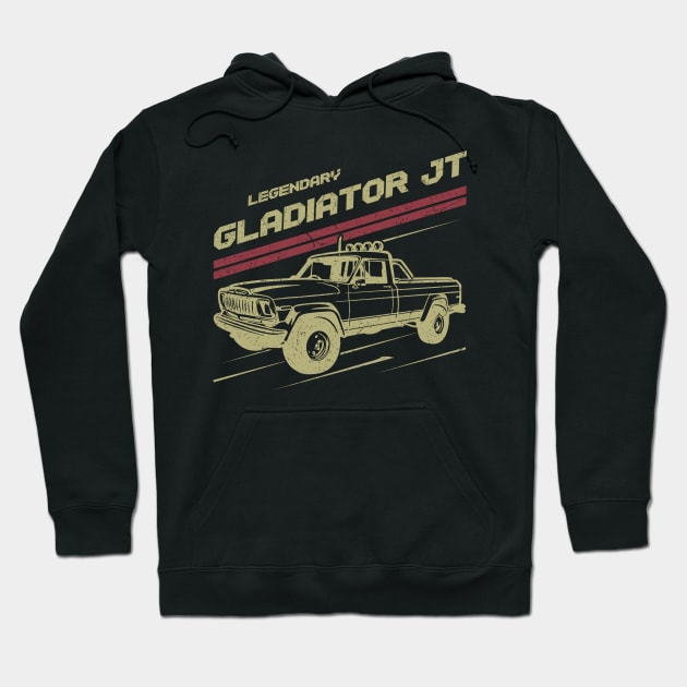 Jeep Gladiator JT series Jeep car trailcat Hoodie by alex77alves